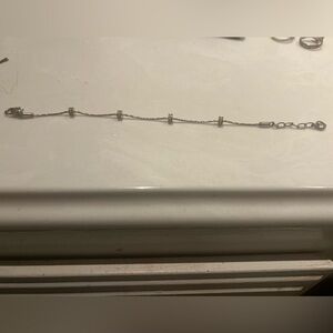 Brighton Silver / stone Chain Bracelet